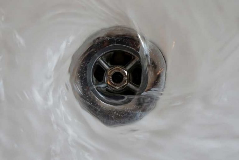 A sink drain