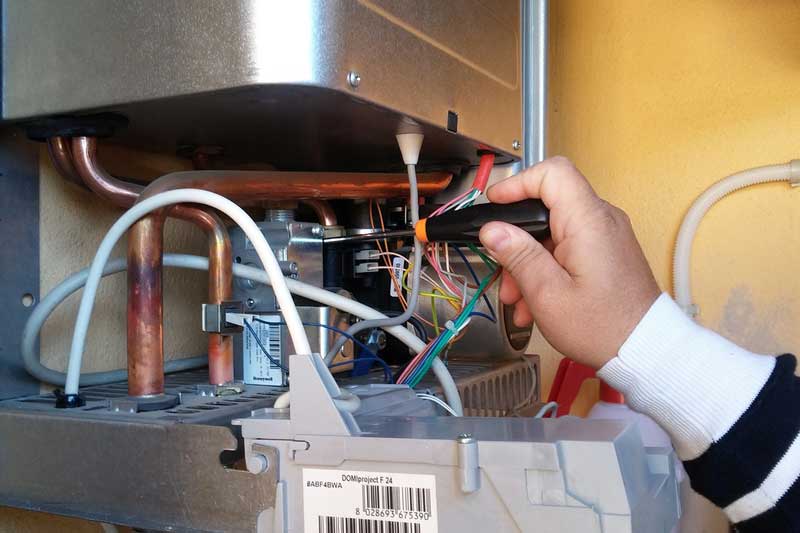Repairing a water heater