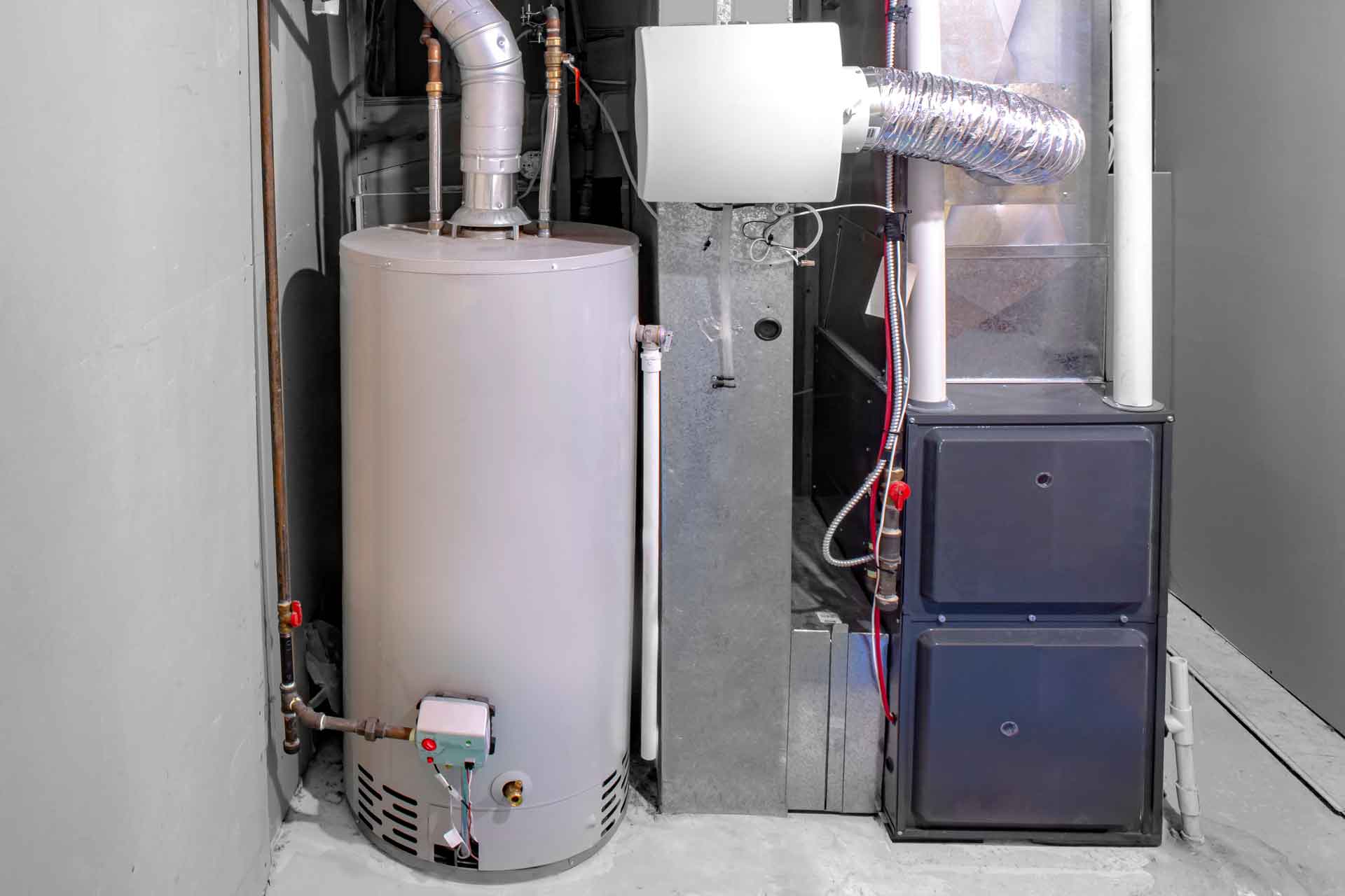 Water heater and furnace system